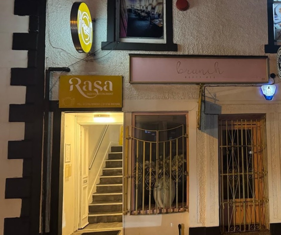 Rasa Indian Restaurant Cumbernauld